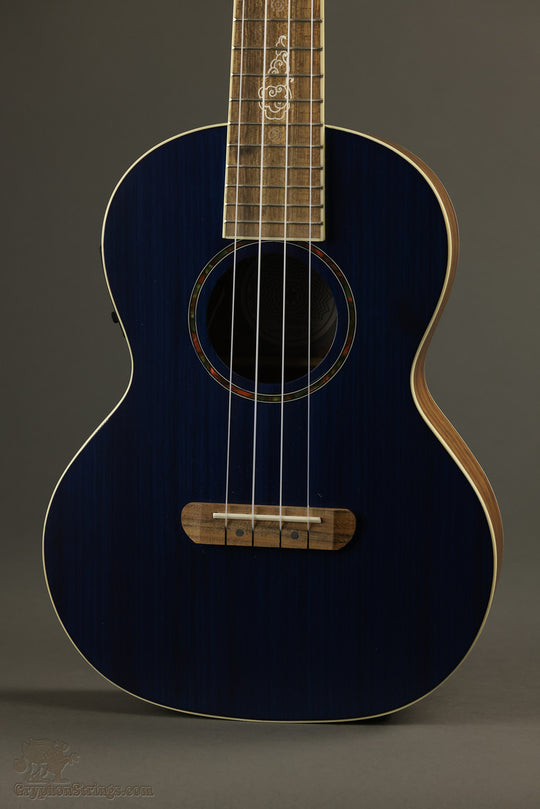 Fender Dhani Harrison Uke, Walnut Fingerboard, Sapphire Blue - New