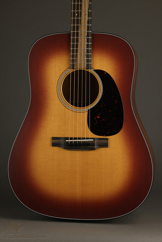 Martin D-18 Satin Amberburst Steel String Acoustic Guitar - New