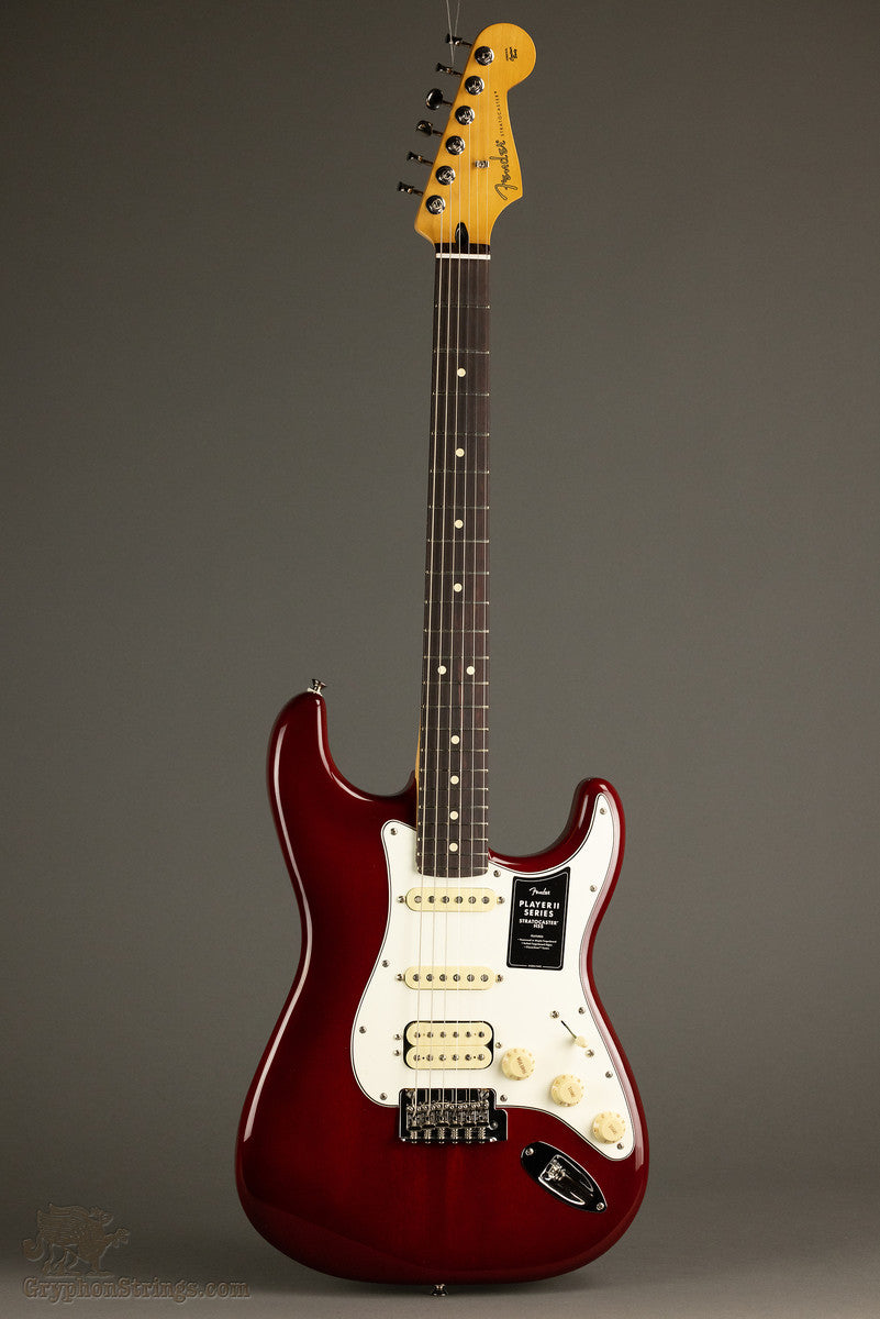 Fender Player II Stratocaster® HSS, Rosewood Fingerboard, Transparent ...