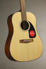 Fender CD-60 Dreadnought V3 w/Case, Walnut Fingerboard, Natural - New