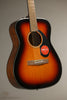 Fender CC-60S Concert, Walnut Fingerboard, 3-Color Sunburst - New