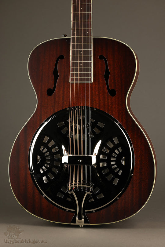 Fender PR-180E Resonator, Walnut Fingerboard, Aged Cognac Burst - New