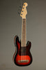 Fender Fullerton Precision Bass® Uke, Walnut Fingerboard, Tortoiseshell Pickguard, 3-Color Sunburst - New