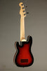 Fender Fullerton Precision Bass® Uke, Walnut Fingerboard, Tortoiseshell Pickguard, 3-Color Sunburst - New