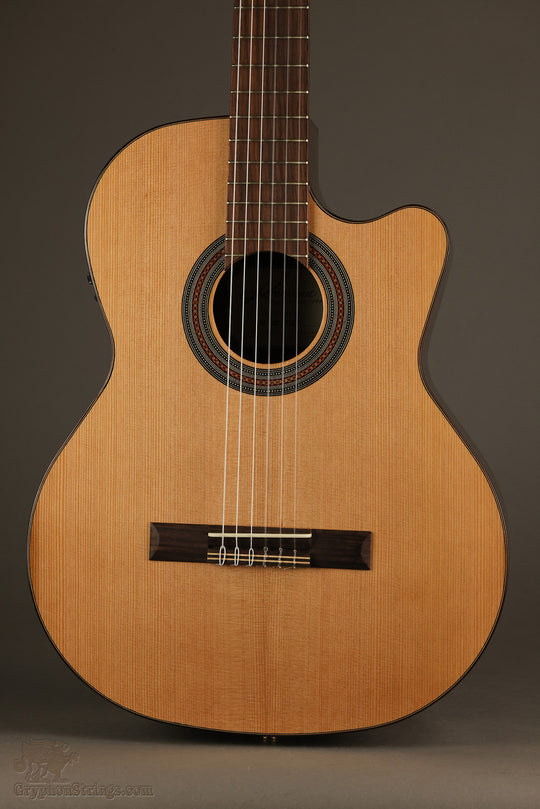 Kremona F65CW Nylon String Acoustic Electric Guitar - New