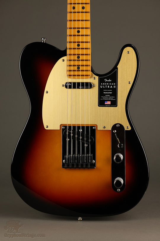 Fender American Ultra II Telecaster®, Maple Fingerboard, Ultraburst - New