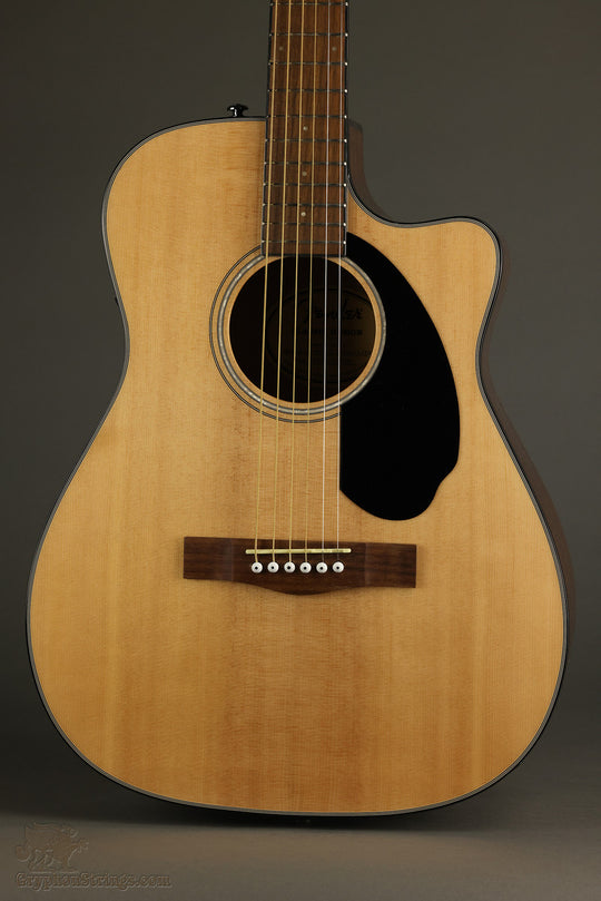 Fender CC-60SCE Concert, Walnut Fingerboard, Natural - New