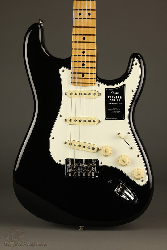 Fender Player II Stratocaster®, Maple Fingerboard, Black - New