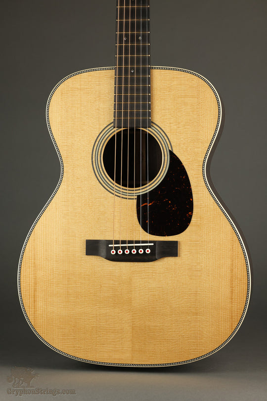 Martin OM-28 Modern Deluxe Steel Sting Acoustic Guitar - New