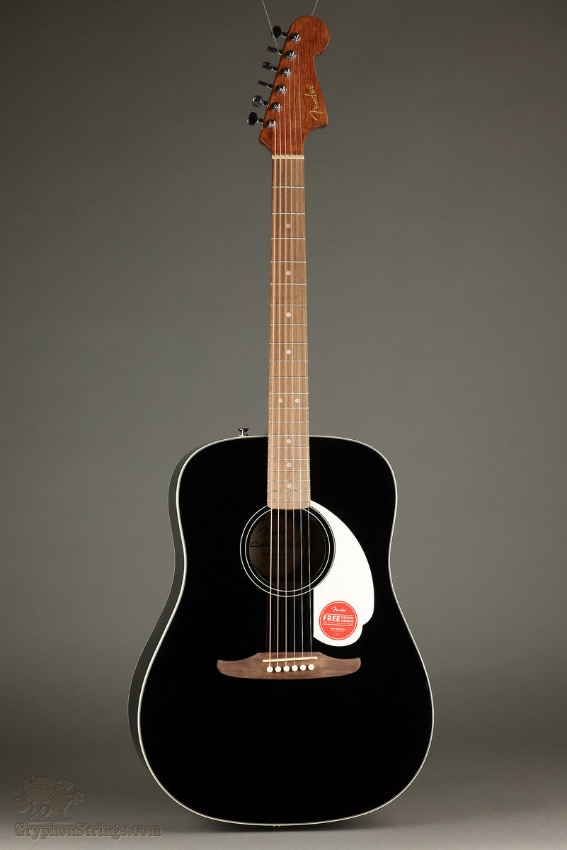 Fender California Standard Redondo™, Spruce Top, Ivory Pickguard, Blac ...