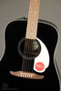 Fender California Standard Redondo™, Spruce Top, Ivory Pickguard, Black - New