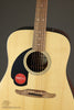 Fender California Standard Redondo™ Left-Handed, Spruce Top, Black Pickguard, Natural - New