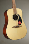 Fender California Standard Redondo™, Spruce Top, Black Pickguard, Natural - New