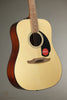 Fender California Standard Redondo™, Spruce Top, Black Pickguard, Natural - New
