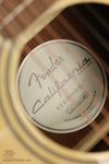 Fender California Standard Redondo™, Spruce Top, Black Pickguard, Natural - New