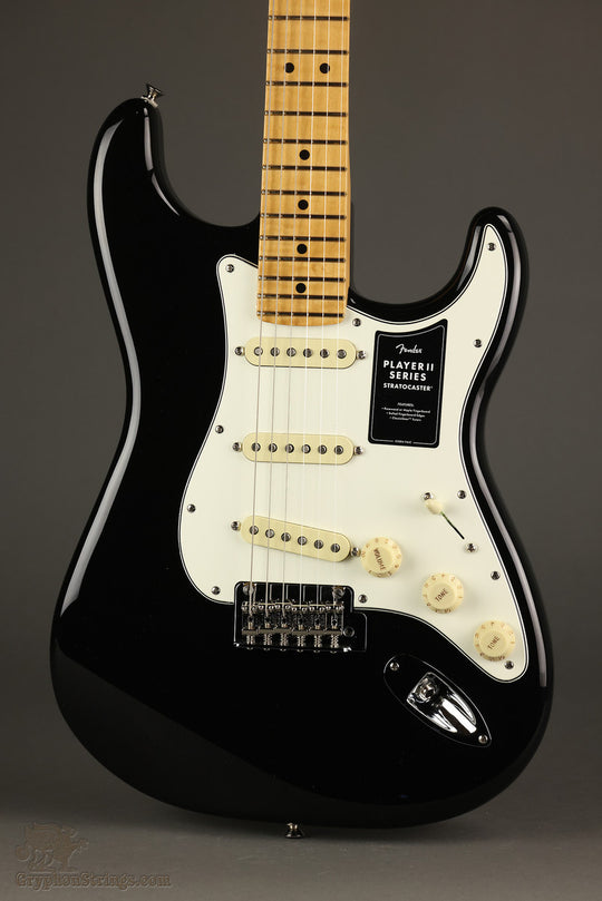 Fender Player II Stratocaster®, Maple Fingerboard, Black - New