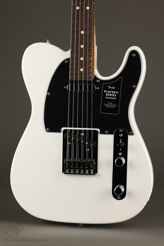 Fender Player II Telecaster®, Rosewood Fingerboard, Polar White - New
