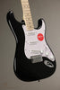 Squier Sonic® Stratocaster®, Maple Fingerboard, White Pickguard, Black - New