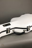 Calton Stratocaster Case, White with Red Interior - New