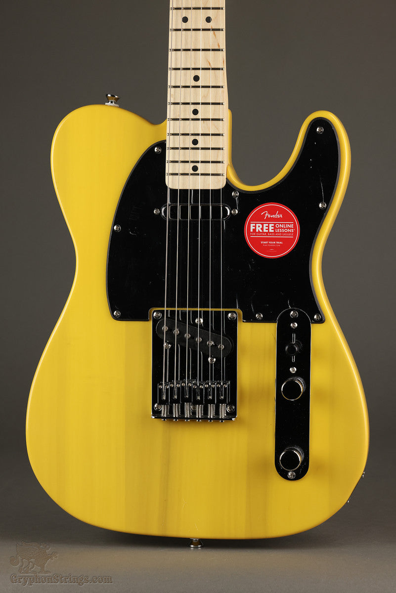 Squier Sonic® Telecaster®, Maple Fingerboard, Black Pickguard