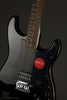 Squier Sonic® Stratocaster® HT H, Laurel Fingerboard, Black Pickguard, Black - New