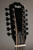 Taylor 250ce-BLK Plus 12-String Acoustic Electric Guitar - New
