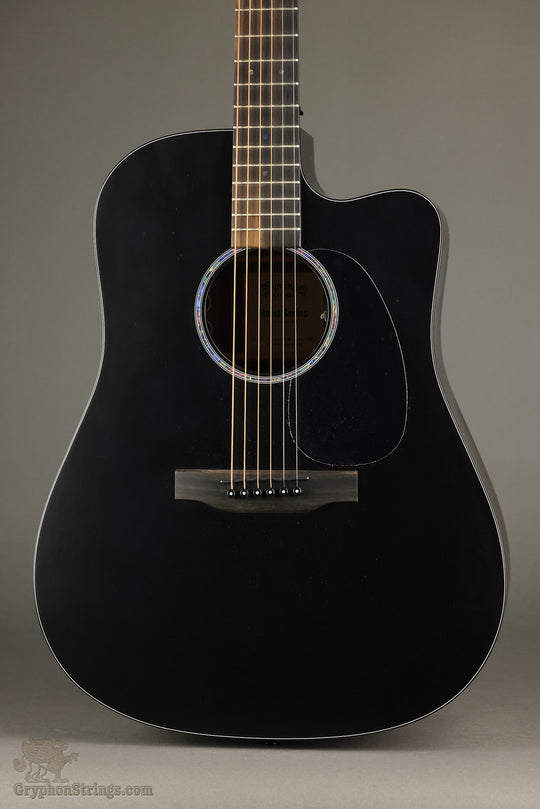 Martin Road Series DC-10E Modern Black Acoustic Electric Guitar - New