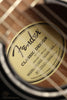 Fender CN-60S Nylon, Walnut Fingerboard, Black - New