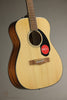 Fender CC-60S Concert, Walnut Fingerboard, Natural - New