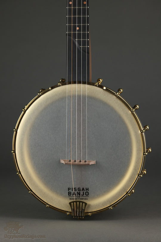 Pisgah Banjo Co. Rambler Dobson Special 11" Brass Spun Rim, Walnut Neck, SRT scale - New