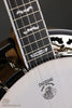 Deering White Lotus 5-String Resonator Banjo - New