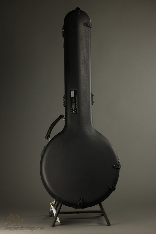 Calton Cases Banjo Case, Resonator, Black Exterior, Green Interior New