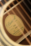 2021 Bristol BD-16 Acoustic Guitar - Used