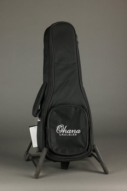 Ohana UB-21 BK Soprano Ukulele Gig Bag, Black