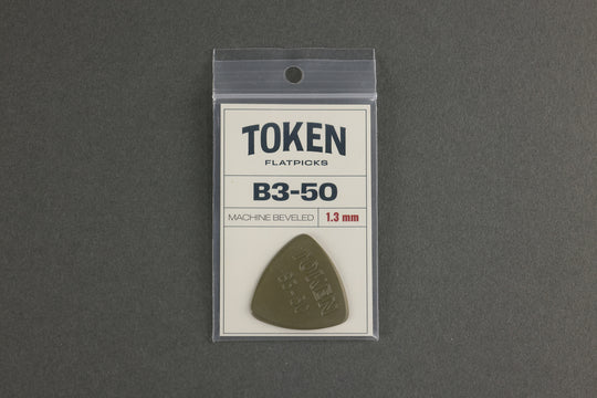 Token B3-50 Small Triangle (1.27mm) Green Pick