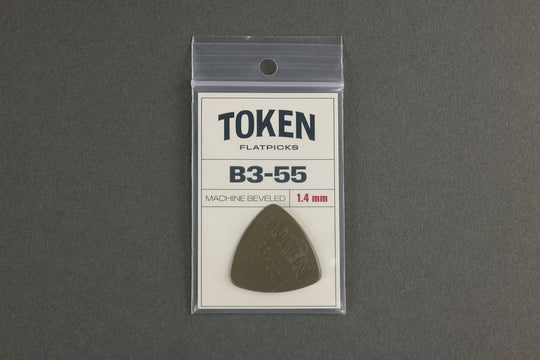 Token B3-55 Small Triangle (1.40 mm) Green Pick