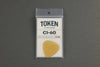 Token C1-60 Two-Round (1.52 mm) Amber Pick