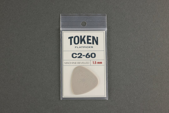 Token C2-60 Two-Round (1.52 mm) Tan Pick