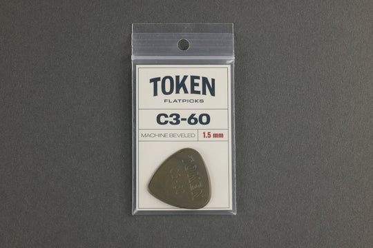 Token C3-60 Two-Round (1.52 mm) Green Pick