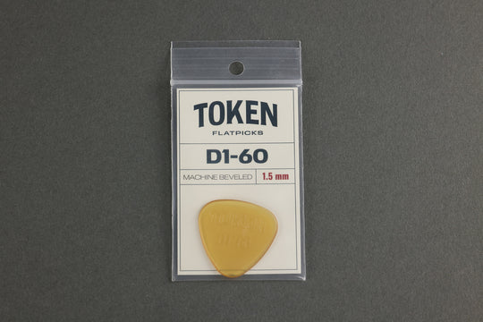 Token D1-60 All-Round (1.52 mm) Amber Pick