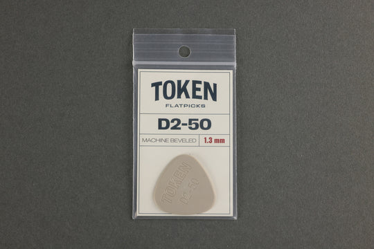 Token D2-50 All-Round (1.27 mm) Tan Pick