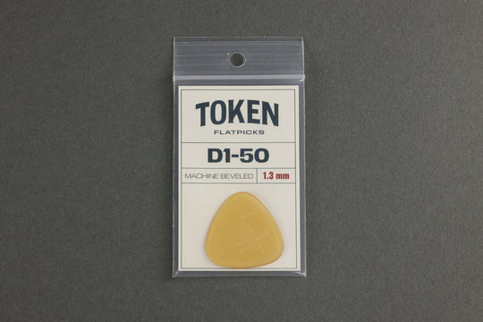 Token D1-50 All-Round (1.27 mm) Amber Pick