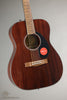Fender CC-60S All-Mahogany Concert, Walnut Fingerboard, Natural - New