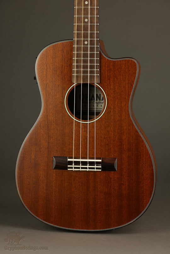 Ohana BK-35CE Acoustic Electric Baritone Ukulele -New