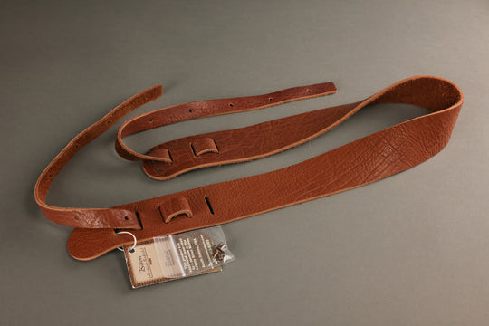 Lakota Leathers Banjo Straps - Non-Cradle 2", Tobacco