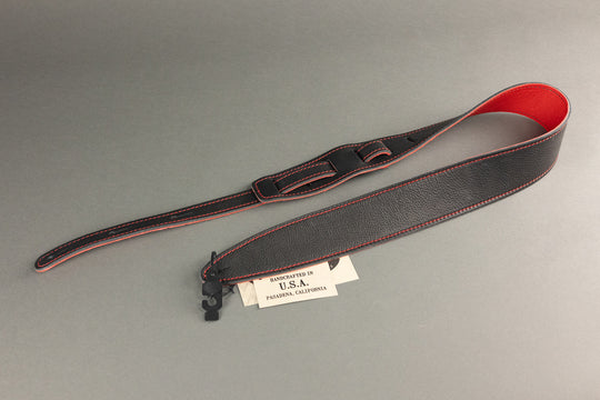 El Dorado Durango-Suave  Strap 2 1/2", Black/Red