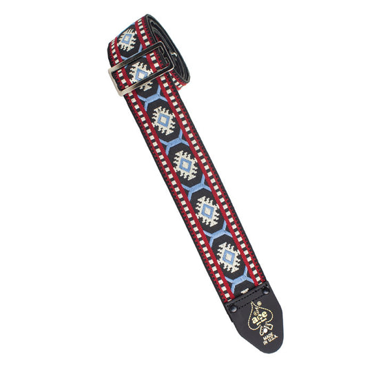 ACE STRAPS  VINTAGERED WHITE BLUE