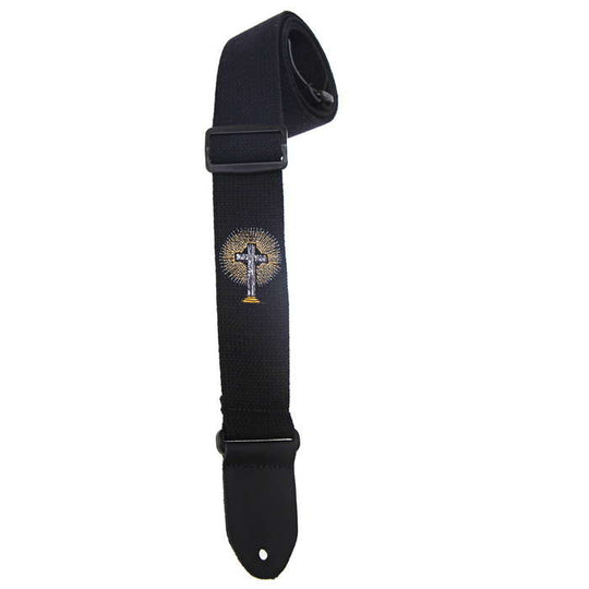 COTTON SERIES  EMROIDERED CROSS BLACK