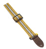 Henry Heller HPRU-11 Picador Series Woven Peruvian Tan w/ Gray Guitar Strap