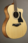 Taylor Guitars 114ce, Walnut/Sitka, Grand Auditorium Steel String Acoustic Guitar New